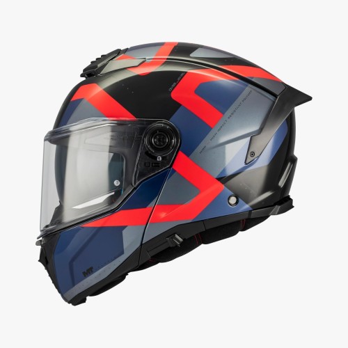 Casco modular MT Atom 2 SV Dexter B15 brillo en tienda Hospitalet