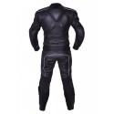 Mono de moto 2 piezas ZX-ONE DB-242 doble titanio color negro