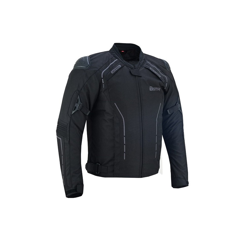 Chaqueta cordura invierno Bstar Tornado negra