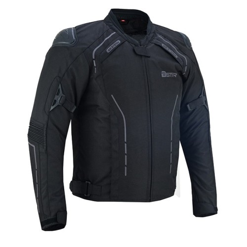 Chaqueta cordura invierno Bstar Tornado negra