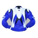 Chaqueta de cuero Redbat Reko BC-202 color azul