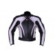 Chaqueta de cuero Redbat Reko BC-212 color gris