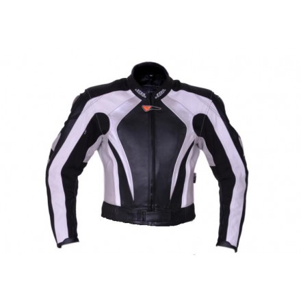 Chaqueta de cuero Redbat Reko BC-212 color gris
