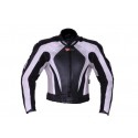Chaqueta de cuero Redbat Reko BC-212 color gris