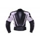Chaqueta de cuero Redbat Reko BC-212 color gris