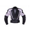 Chaqueta de cuero Redbat Reko BC-212 color gris