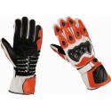 Guantes racing Goyamoto GM-231 color naranja
