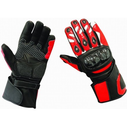 Guantes racing Goyamoto GM-233 color rojo