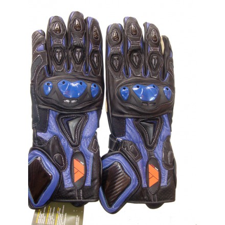 Guantes racing REKO color azul DB-325