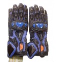 Guantes racing REKO color azul DB-325
