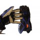 Guantes racing REKO color azul DB-325