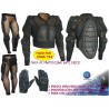 Pack peto protector integral Goyamoto formado por chaquetón, pantalón y guantes