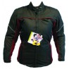 Chaqueta cordura mujer Goyamoto GM-105 color negro-granate