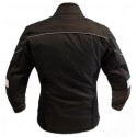 Chaqueta cordura mujer Goyamoto GM-105 color negro-blanco
