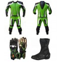 Pack moto 2 piezas Redbat Reko Verde Ninja DB-2320