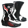 Botas de moto MC-704 color rojo