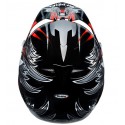 Casco Shiro cross SH-305 Crossover rojo