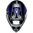Casco Shiro cross SH-305 Crossover azul