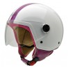 Casco Helix Vintage II CWP blanco-rosa
