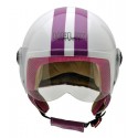 Casco Helix Vintage II CWP blanco-rosa