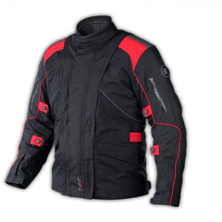 Chaqueta cordura ONBOARD Forward color negro-rojo
