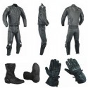 Pack moto 2 piezas Goyamoto Negro GM-614 con joroba