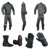Pack moto 2 piezas Goyamoto Negro GM-614 con joroba