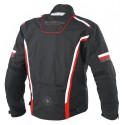 Chaqueta cordura ONBOARD Rebel color negro-rojo-blanco