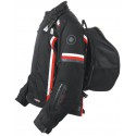 Chaqueta cordura ONBOARD Rebel color negro-rojo-blanco