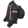 Chaqueta cordura ONBOARD Rebel color negro-rojo-blanco