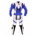 Mono de moto 2 piezas ZX-ONE BC-202 color azul