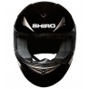 Casco Shiro SH-712 Monocolor Negro Mate
