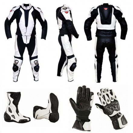 Pack moto 2 piezas Redbat Reko Blanco DB-6920