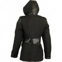 Abrigo de invierno para mujer Goyamoto GM-2424 color negro