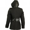 Abrigo de invierno para mujer Goyamoto GM-2424 color negro