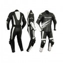 Pack moto racing Goyamoto Negro-Blanco GM-685