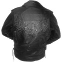 Chaqueta de cuero custom Compilo CM-1016 