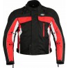 Chaqueta cordura Goyamoto GM-108 color rojo-negro
