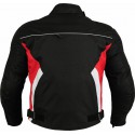 Chaqueta cordura Goyamoto GM-108 color rojo-negro