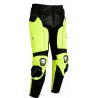 Pantalón de cuero Goyamoto GM-154 amarillo fluor