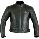 Chaqueta de cuero Goyamoto GM-175 color negro