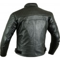 Chaqueta de cuero Goyamoto GM-175 color negro