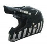Casco Shiro cross MX-305 Scorpion monocolor negro