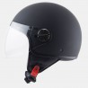 Casco jet MT Street Solid Matt Black