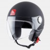 Casco jet MT Street Solid Matt Black