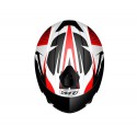 Casco integral MT Thunder Axe White-Red