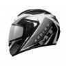Casco integral MT Thunder Axe White-Grey