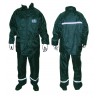 Traje moto Lluvia 2 piezas Nylon color negro