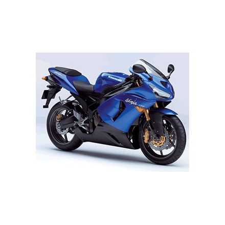 Pelacrash Kawasaki ZX-6RR-2005-06
