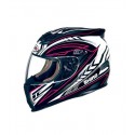 Casco integral Shiro SH-821 Motion II color rosa